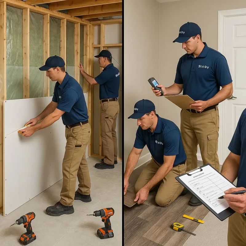 Repairs and Reconstruction process in La Grange, NC