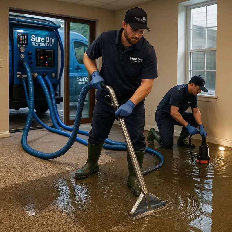 Water Extraction and Removal process in La Grange, NC